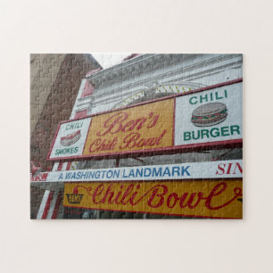 Ben's Chili Bowl: Iconic DC landmark Jigsaw Puzzle