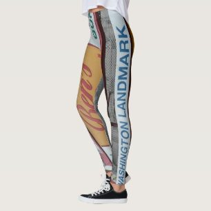 Ben's Chili Bowl; Washington DC landmark! Leggings