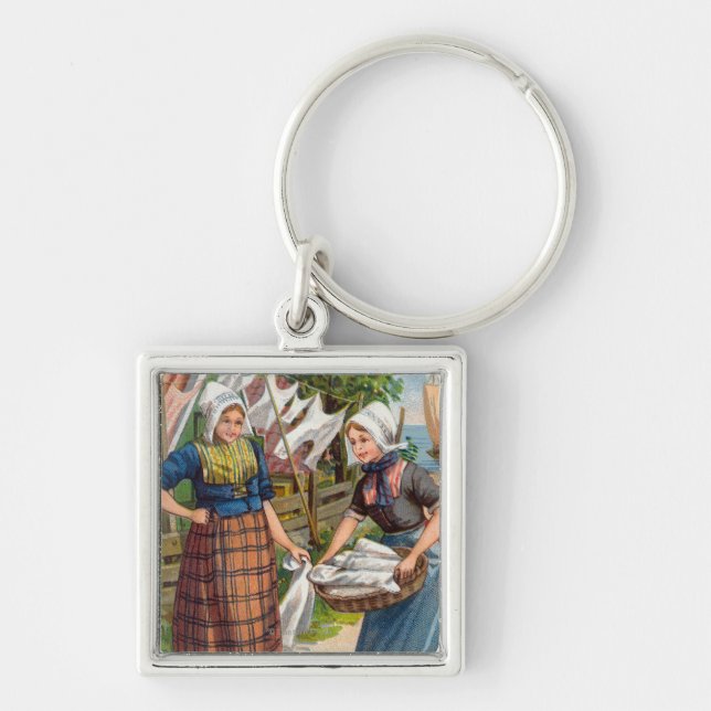 Bensdorp's Royal Dutch Cocoa Keychain (Front)