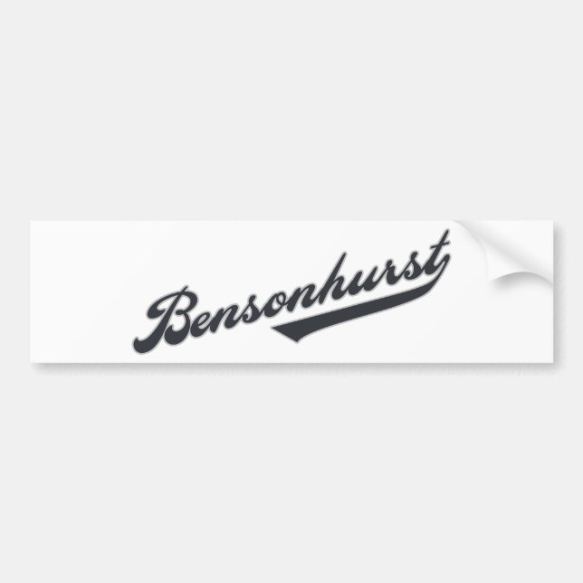 Bensonhurst Bumper Sticker (Front)