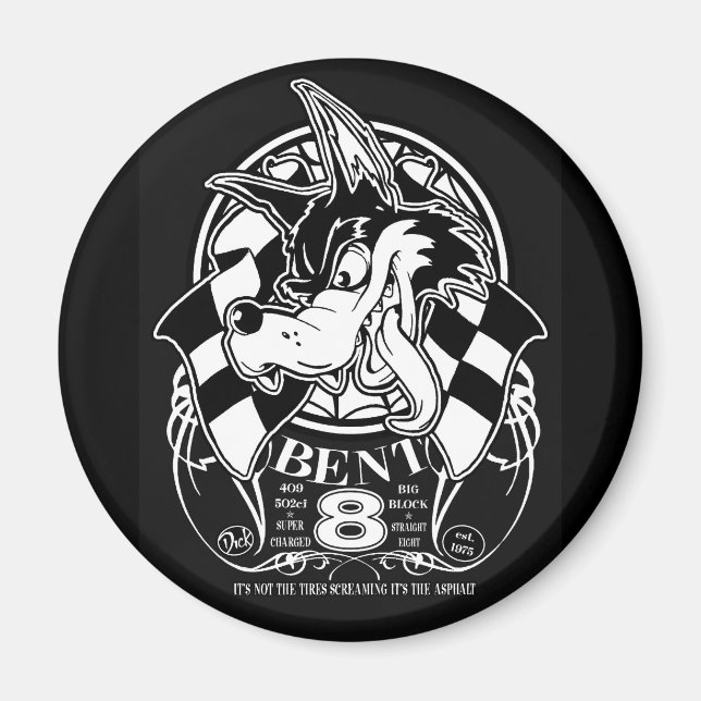 Bent 8 magnet (Front)