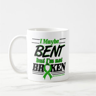 Bent But Not Broken Scoliosis Awareness Coffee Mug