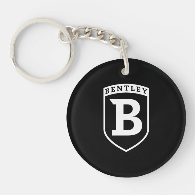 Bentley University Keychain (Front)