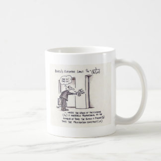 Bentley's Elevator Law coffee mug