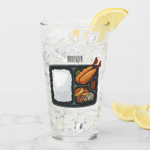 Bento cartoon illustration  glass