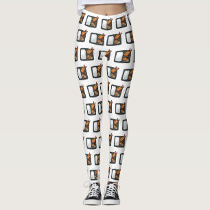 Bento cartoon illustration leggings