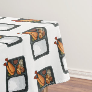 Bento cartoon illustration tablecloth