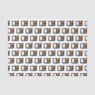 Bento cartoon illustration tissue paper