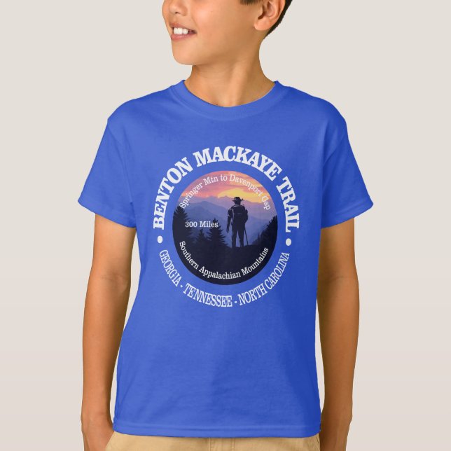Benton MacKaye Trail (rd2) T-Shirt (Front)