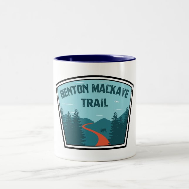 Benton MacKaye Trail Two-Tone Coffee Mug (Center)