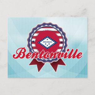 Bentonville, AR Postcard