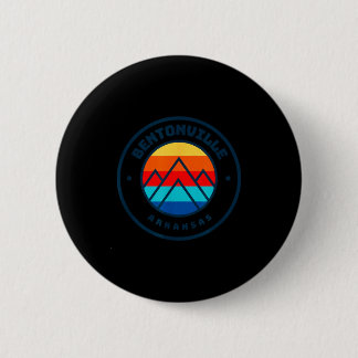 Bentonville arkansas skiing snowboarding family sk 2 inch round button