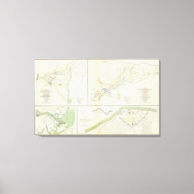 Bentonville, NC Canvas Print (Front)