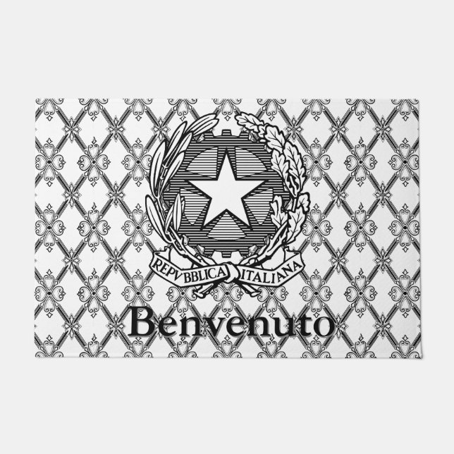 Benvenuto Doormat (Front)