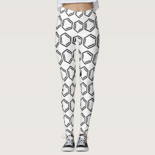 BENZENE RING SYMBOL LEGGINGS
