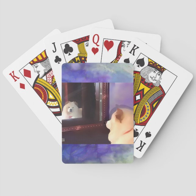 BENZI heARTdog chow playing cards (Back)