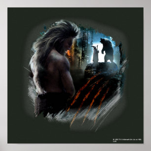 BEORN™ And Gandalf Graphic Poster