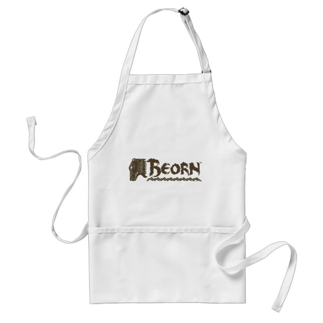 BEORN™ Bear Head Name Standard Apron (Front)