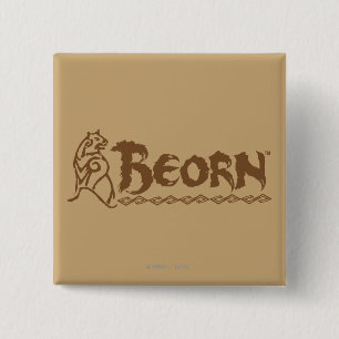 BEORN™ Bear Name 2 Inch Square Button
