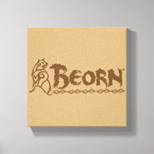 BEORN™ Bear Name Canvas Print
