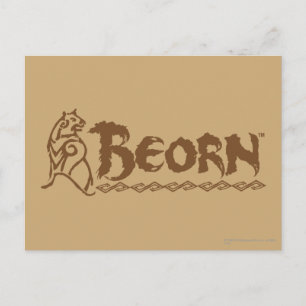BEORN™ Bear Name Postcard