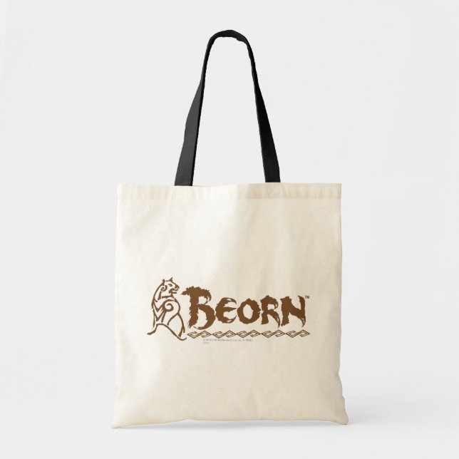 BEORN™ Bear Name Tote Bag (Front)
