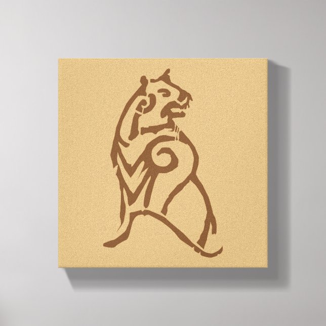 BEORN™  Bear Symbol Canvas Print (Front)