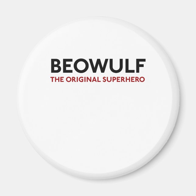 Beowulf the Original Superhero Magnet (Front)