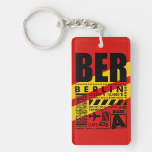 BER Berlin Airport Keychain