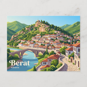 Berat, Albania Postcard