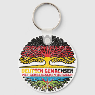 Berber Berberisch Deutsch Deutschland Baum Wurzel Keychain