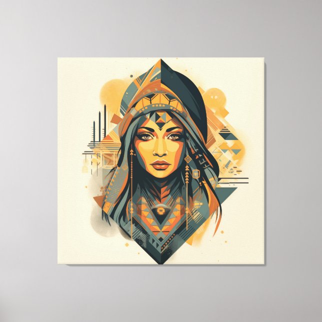 Berber Brilliance Canvas Print (Front)
