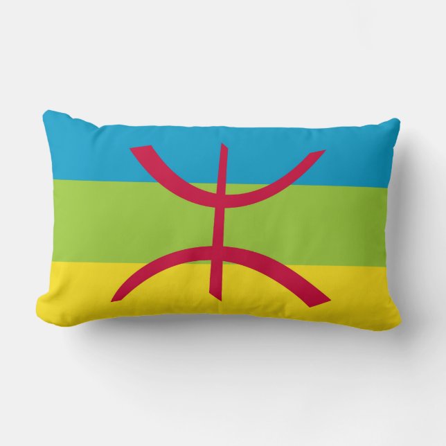 berber ethnic flag lumbar pillow (Front)