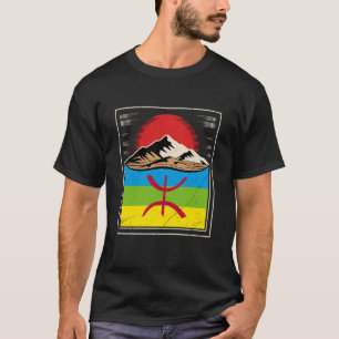 Berber Kabylie Amazigh Flag T-Shirt