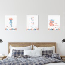 Berceuse de méduse lunaire personnalisable