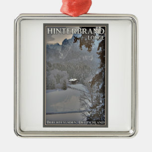 Berchtesgaden - Hinterbrand Lodge Metal Ornament