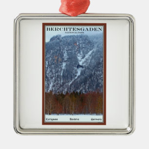 Berchtesgaden National Park - Winter Metal Ornament