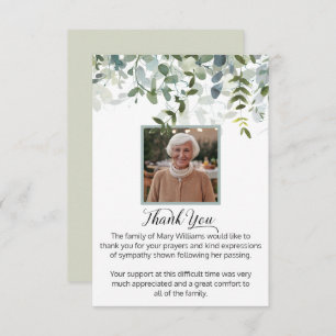 Bereavement Photo Verdure Funérailles Merci