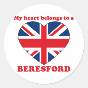 Beresford Classic Round Sticker