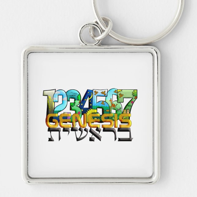 Bereshit Keychain (Front)