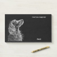Bergamasco Abstract Art Dog Name 