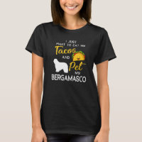 Bergamasco Dog Tacos Owner Christmas Birthday