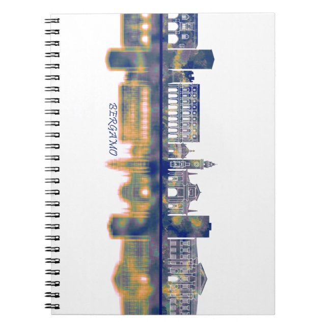 Bergamo Skyline Notebook (Front)