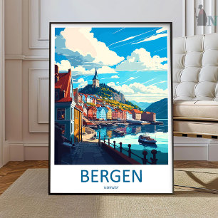 Bergan Travel Print Wall Art Bergan Wall Hanging 