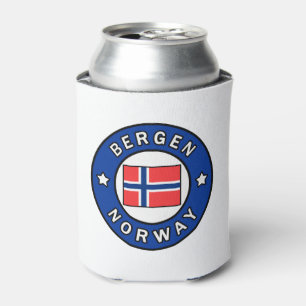 Bergen Norway Can Cooler
