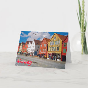Bergen, Norway Card