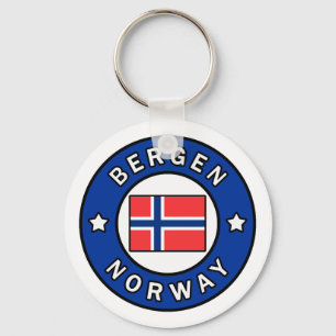 Bergen Norway Keychain