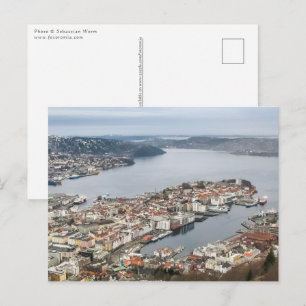 Bergen Norway Postcard