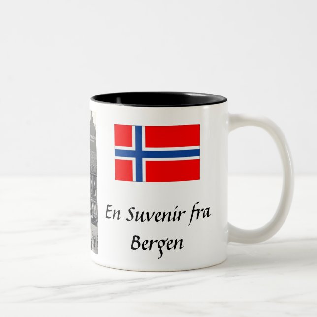 Bergen Souvenir Mug (Right)