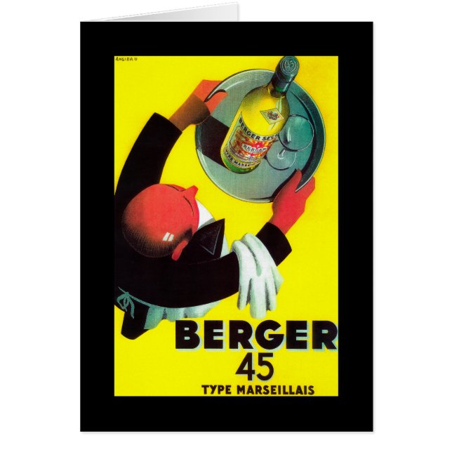 Berger 45 Vintage PosterEurope (Front)